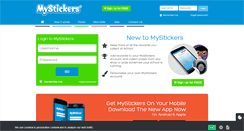 Desktop Screenshot of mystickers.co.uk