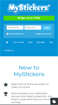 Mobile Screenshot of mystickers.co.uk